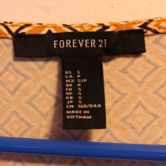 Patterned crop top - Picture 2 of 4